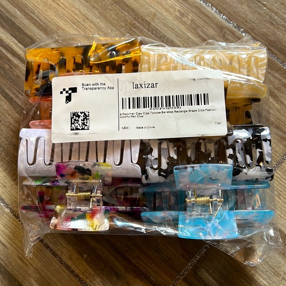 8-Pack Hair Claw Clips - Picture 2 of 2